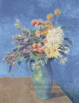抽象的かつ装飾的 Painting - 花瓶の花 1904 キュビスト